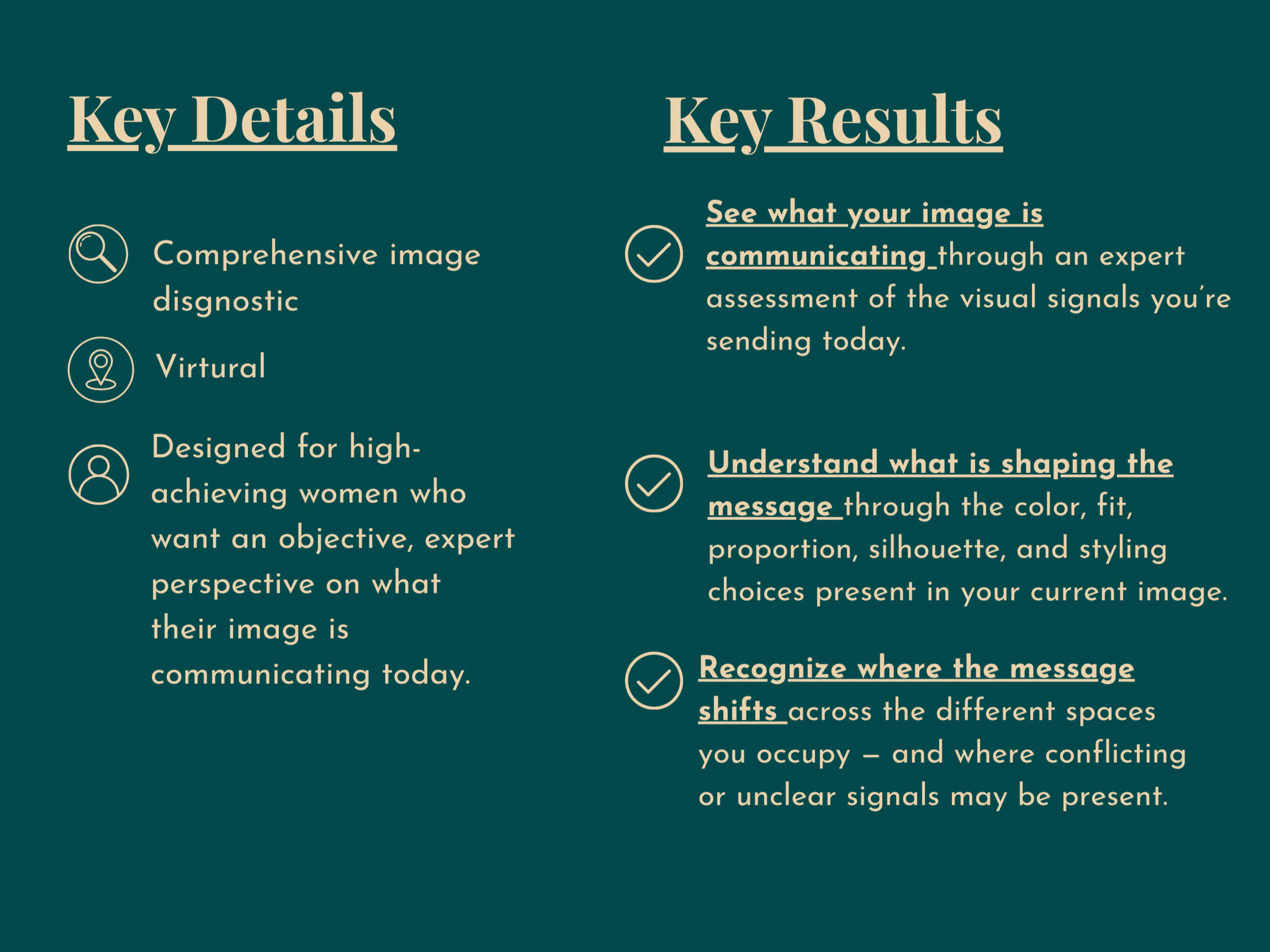 icon-diagnostic-key-details-key-results.jpg Graphic displaying key details and key results for The Icon Diagnostic
